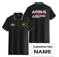 Thumbnail for Amazing Airbus A320neo Designed Stylish Polo T-Shirts (Double-Side)
