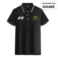 Thumbnail for ATR & Text Designed Stylish Polo T-Shirts