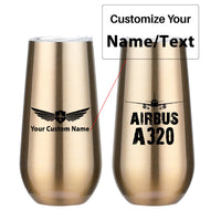 Thumbnail for Airbus A320 & Plane Designed 6oz Egg Cups