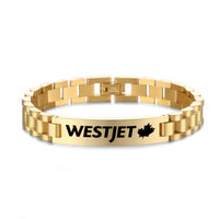 Thumbnail for WestJet Airlines Designed Stainless Steel Chain Bracelets