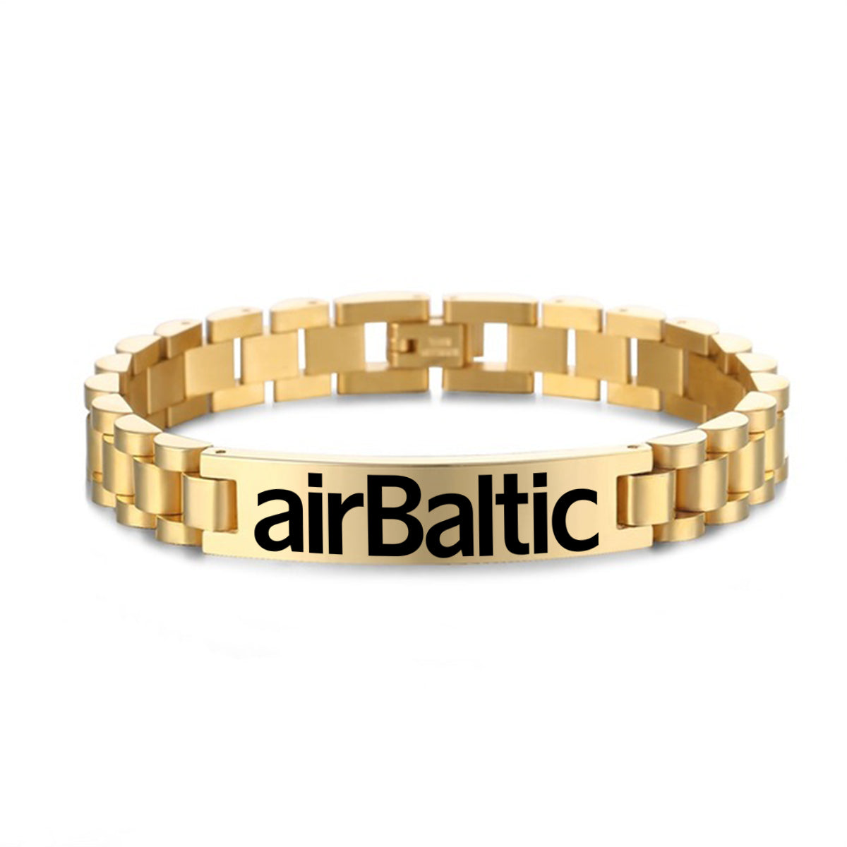 Airbaltic Airlines Designed Stainless Steel Chain Bracelets