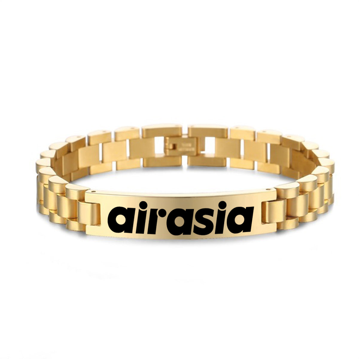 AirAsia Designed Stainless Steel Chain Bracelets