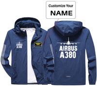 Thumbnail for Airbus A380 & Plane Sport & Running Jackets