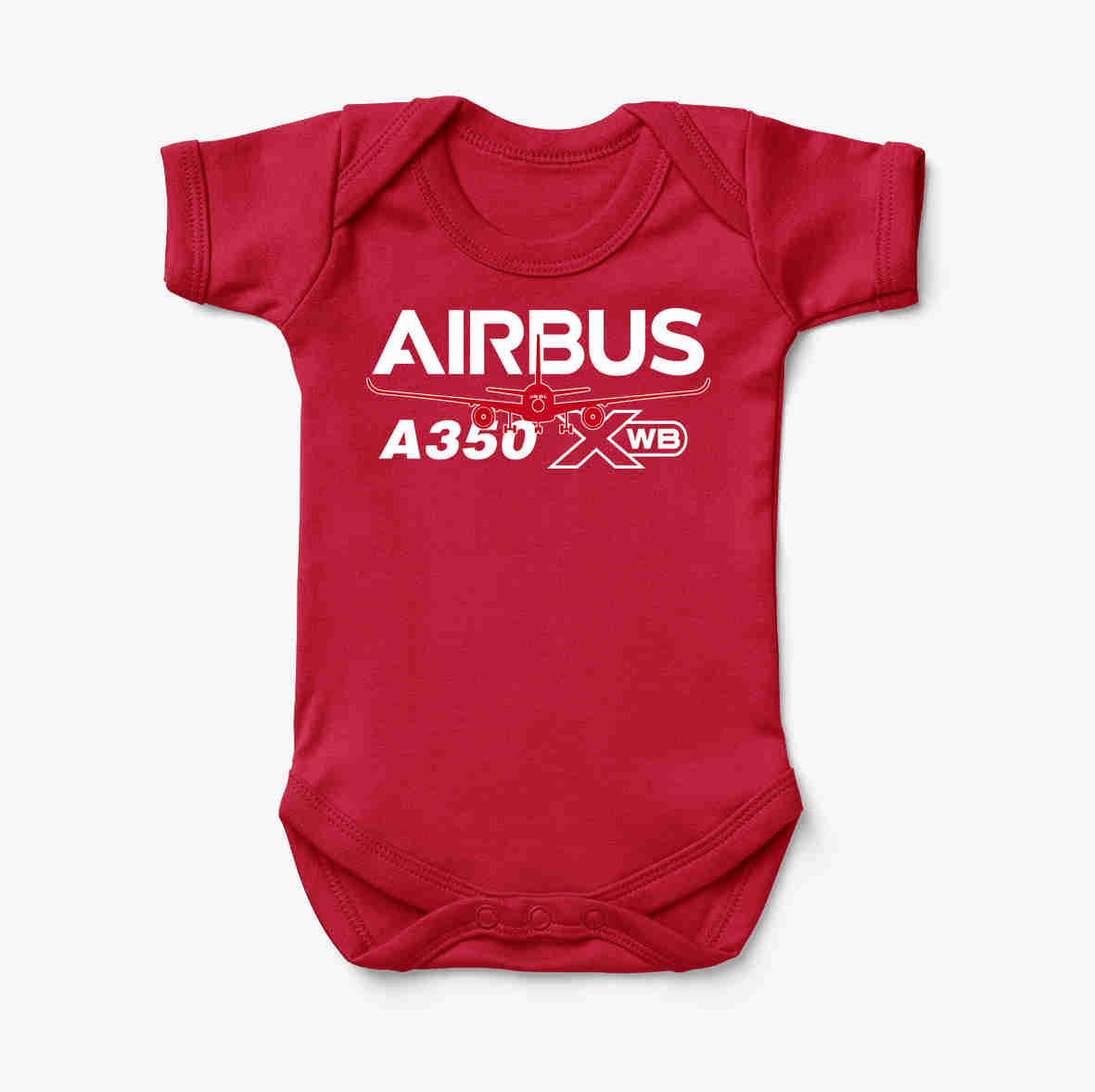 Amazing Airbus A350 XWB Designed Baby Bodysuits