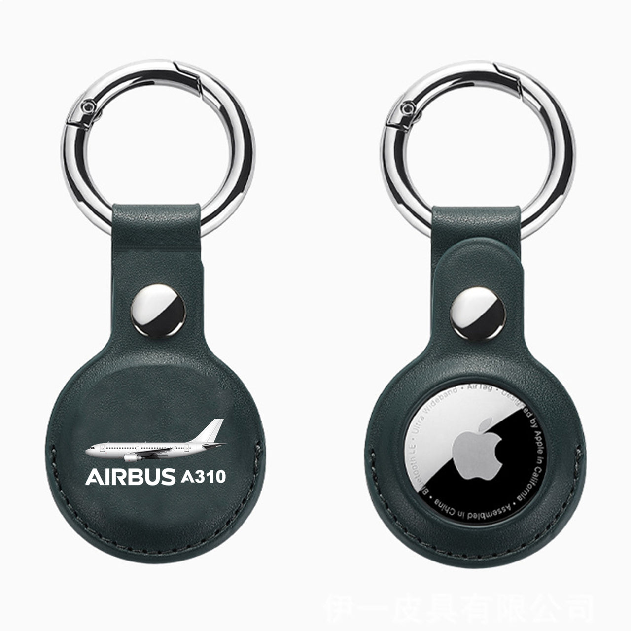 The Airbus A310 Design Airtags Leather Cases