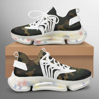 Thumbnail for Military Camouflage Army Green Designed Fashion Running Shoes