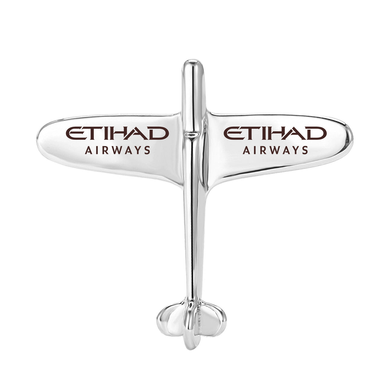 Etihad Airways Airlines Designed Airplane Shape Brooches