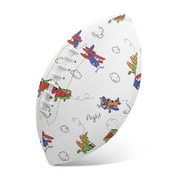 Thumbnail for Colorful Cartoon Planes Designed Rugby