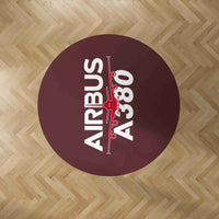 Thumbnail for Amazing Airbus A380 Designed Carpet & Floor Mats (Round)