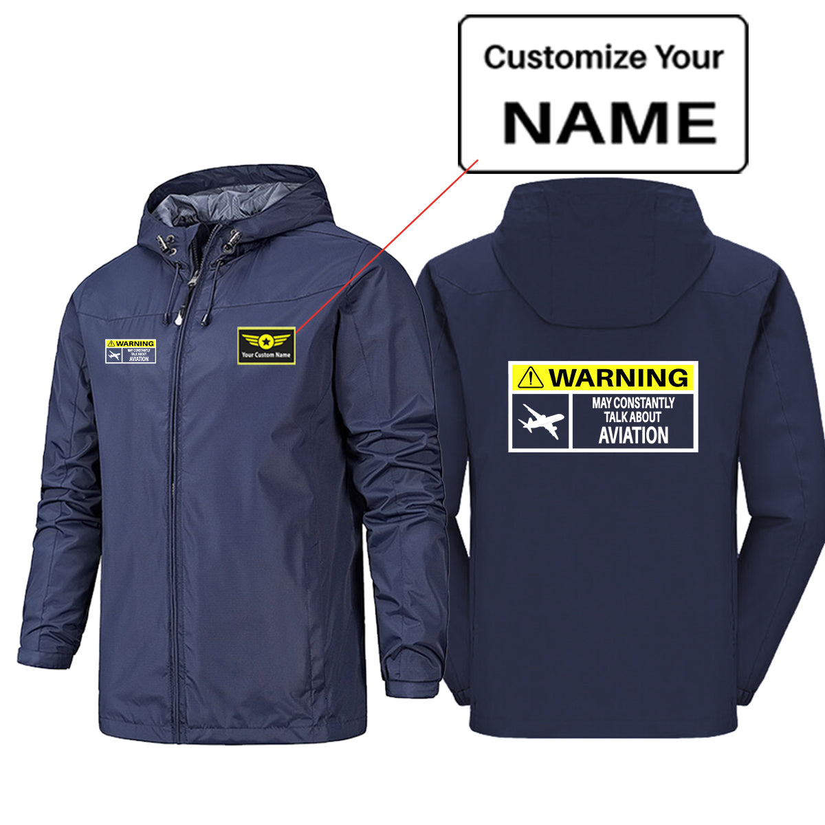 Warning May Constantly Talk About Aviation Designed Rain Jackets & Windbreakers