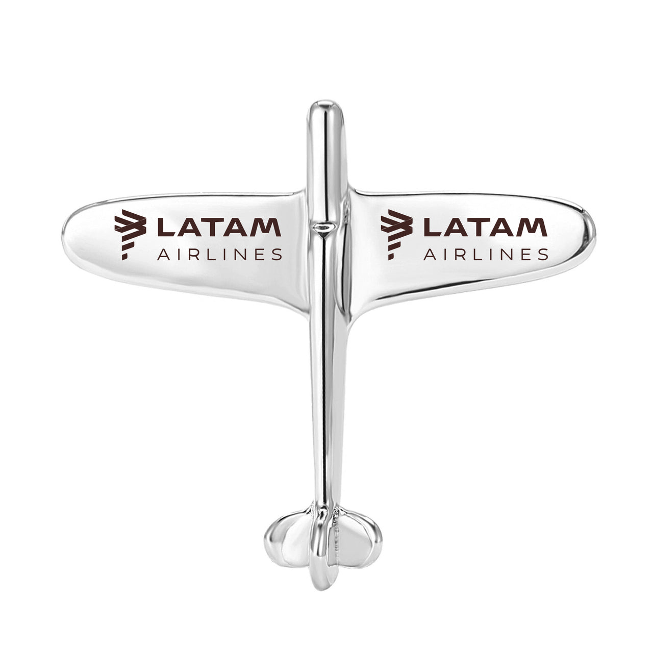 LATAM Airlines Designed Airplane Shape Brooches