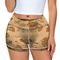 Thumbnail for Adventurer Designed Women Yoga Shorts Pants