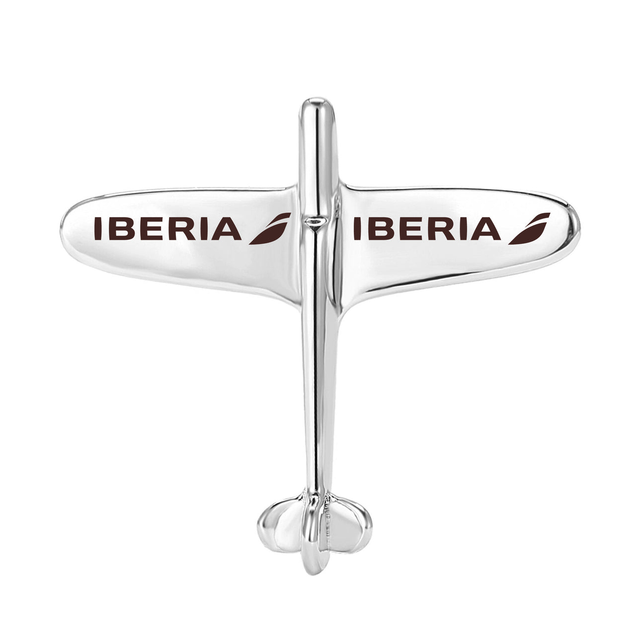 Iberia Airlines Designed Airplane Shape Brooches