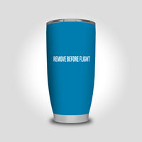 Thumbnail for Remove Before Flight 2 Designed Tumbler Travel Mugs