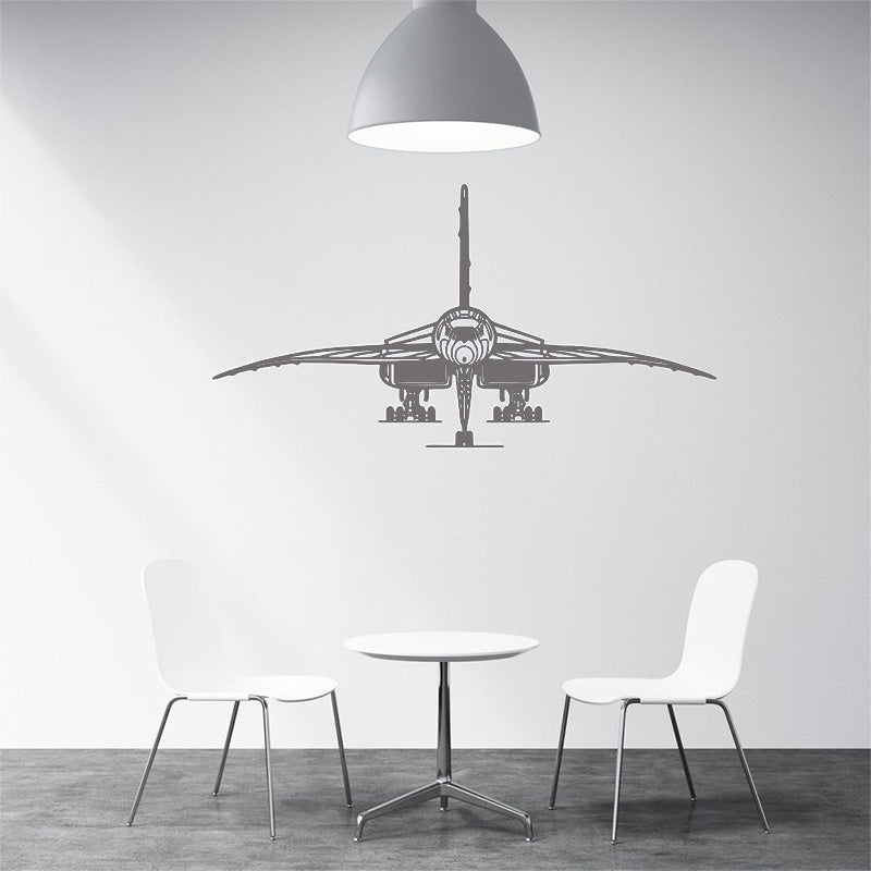 Face to Face with Concorde Designed Wall Sticker
