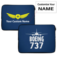 Thumbnail for Boeing 737 & Plane Designed Laptop & Tablet Cases