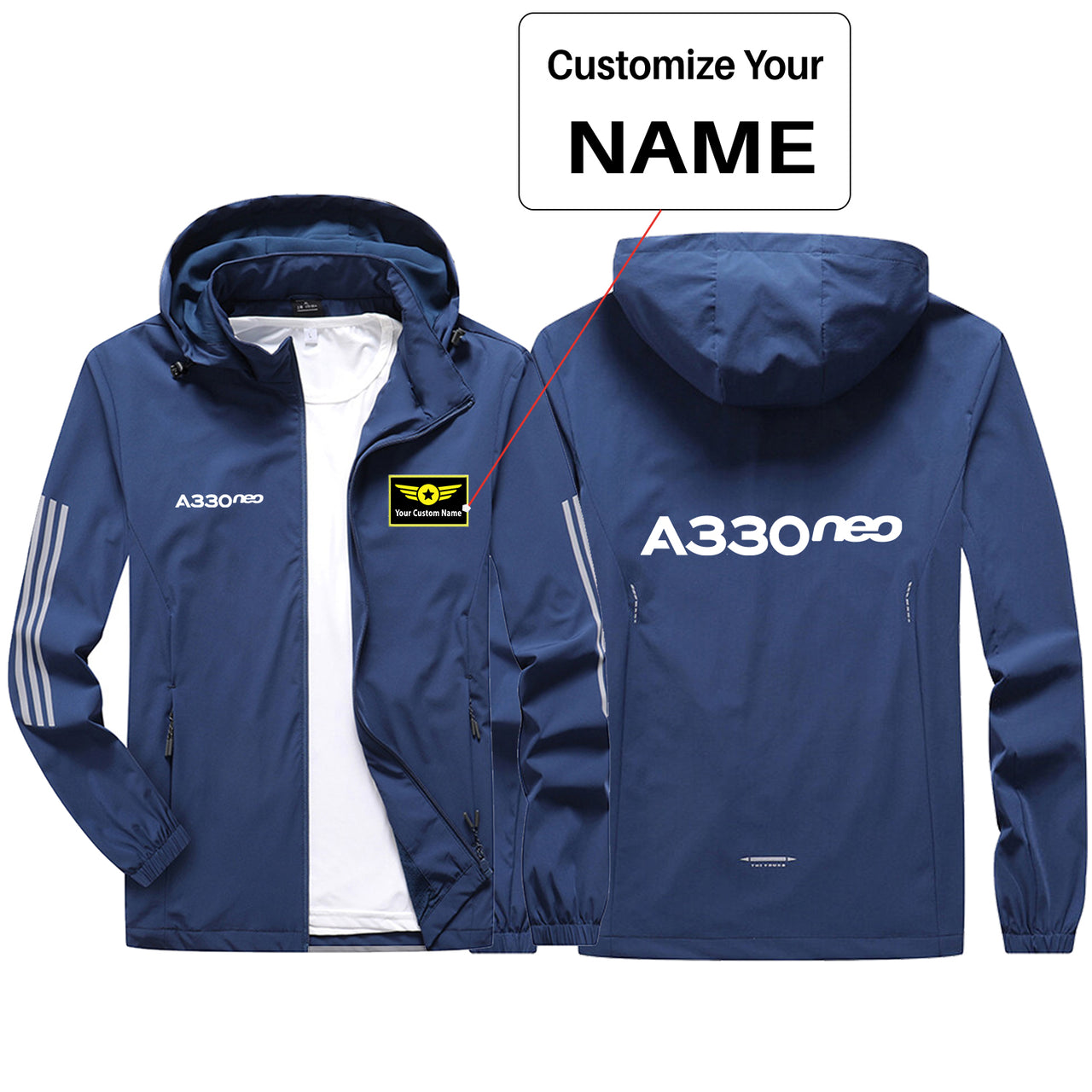 A330neo & Text Sport & Running Jackets
