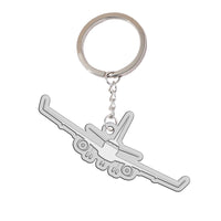 Thumbnail for Embraer E-190 Silhouette Plane Designed Hollow Key Chains