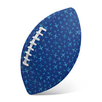 Thumbnail for Many Airplanes Blue Designed Rugby