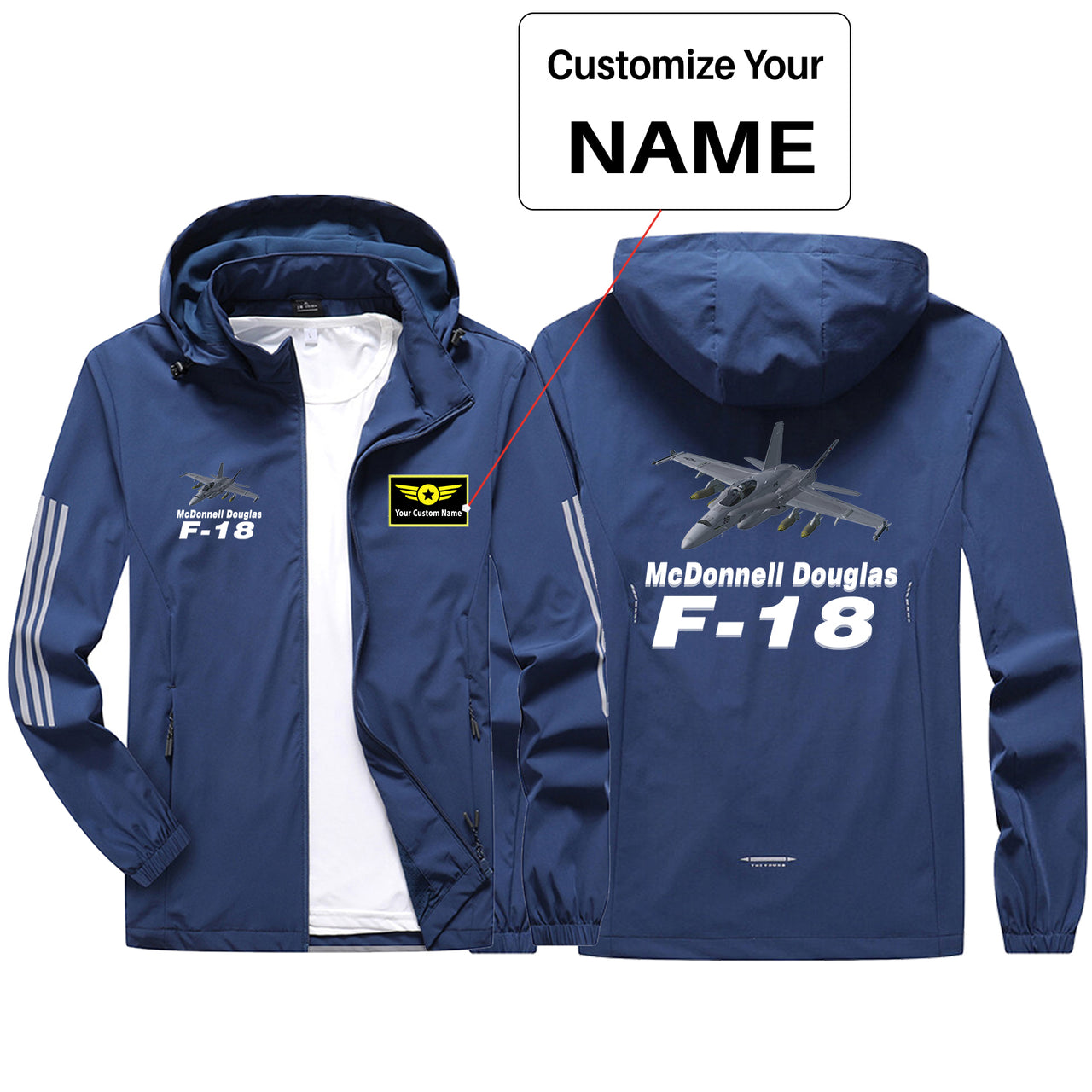 The McDonnell Douglas F18 Sport & Running Jackets