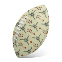 Thumbnail for Vintage Old Airplane Designed Rugby