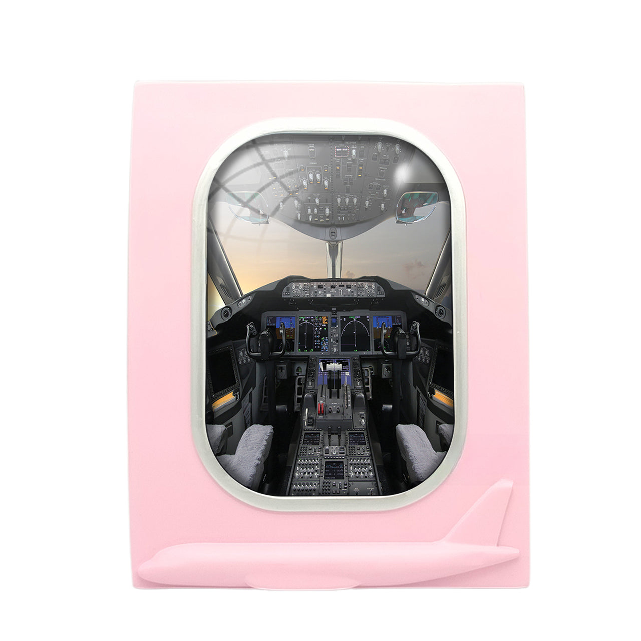 Boeing 787 Cockpit Designed Airplane Window Photo Frame