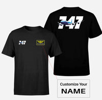 Thumbnail for Super Boeing 747 Designed Double-Side T-Shirts