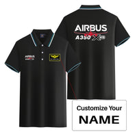 Thumbnail for Amazing Airbus A350 XWB Designed Stylish Polo T-Shirts (Double-Side)