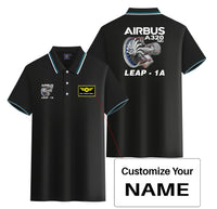 Thumbnail for Airbus A320neo & Leap 1A Designed Stylish Polo T-Shirts (Double-Side)