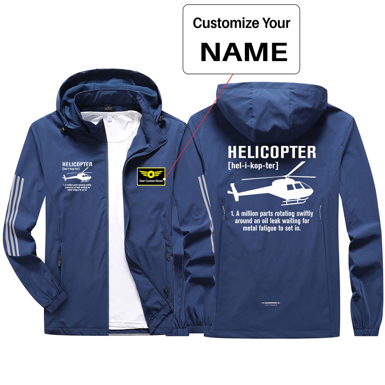 Helicopter [Noun] Sport & Running Jackets