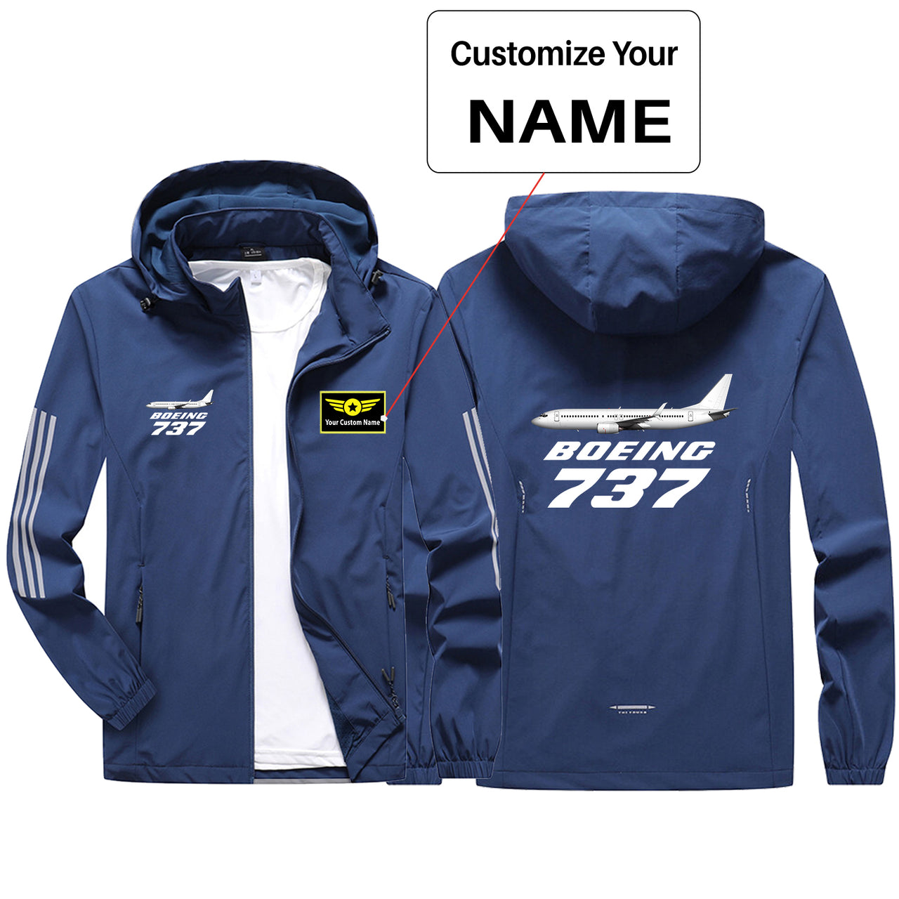 The Boeing 737 Sport & Running Jackets
