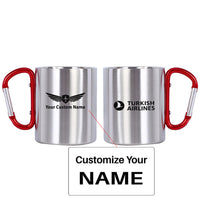 Thumbnail for Turkish Airlines Designed Stainless Steel Outdoors Mugs