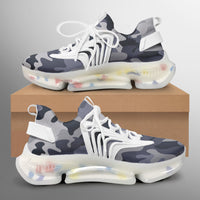Thumbnail for Military Camouflage Army Gray Designed Fashion Running Shoes