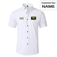 Thumbnail for Pilot & Badge Designed Short Sleeve Shirts