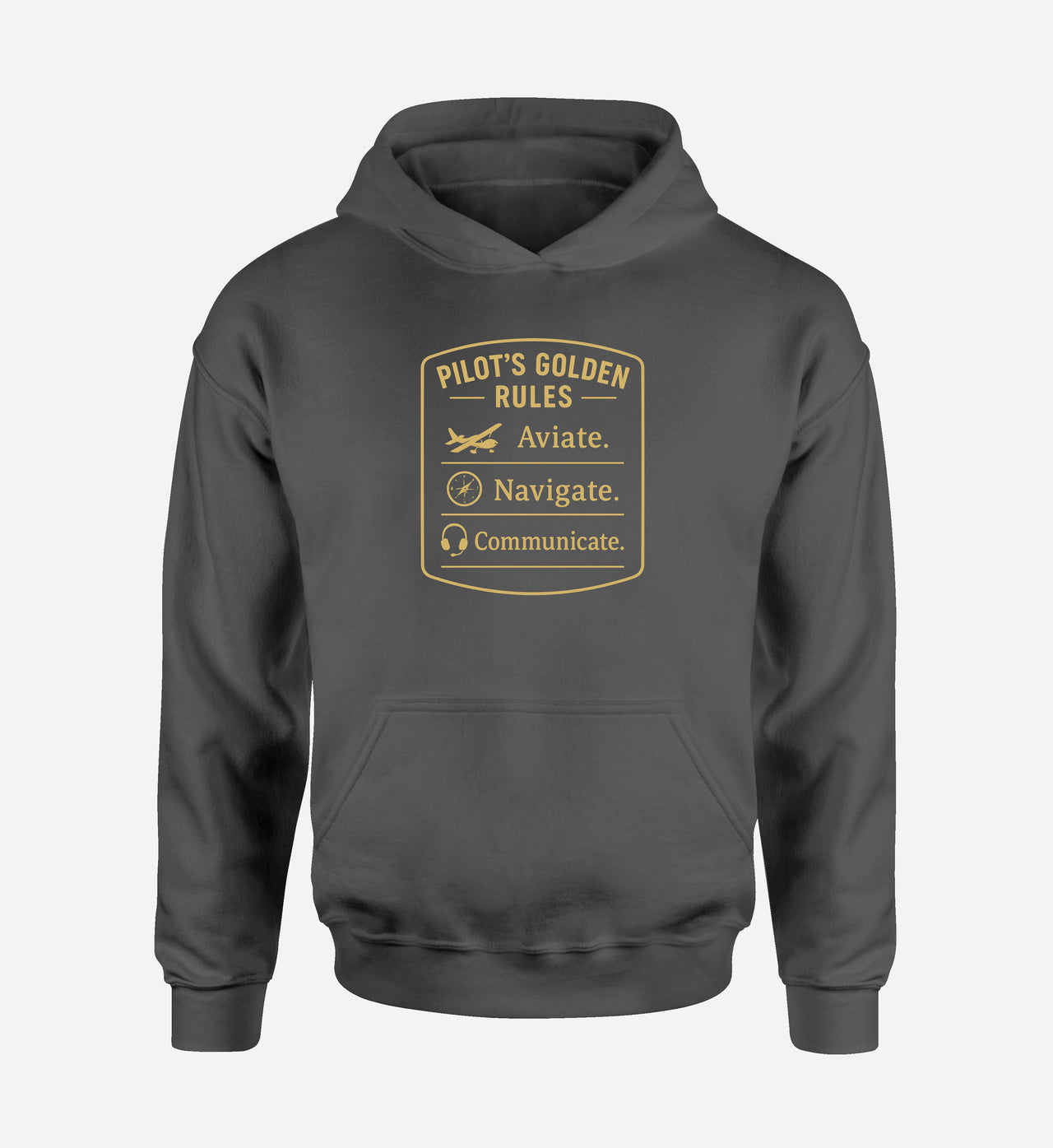 Pilot's Golden Rules Designed Hoodies