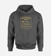 Thumbnail for Pilot's Golden Rules Designed Hoodies