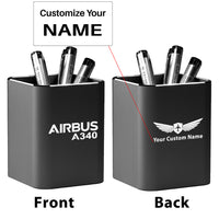 Thumbnail for Airbus A340 & Text Designed Aluminium Alloy Pen Holders