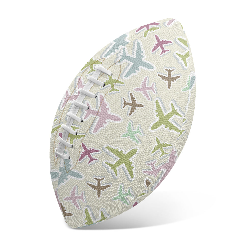 Seamless 3D Airplanes Designed Rugby