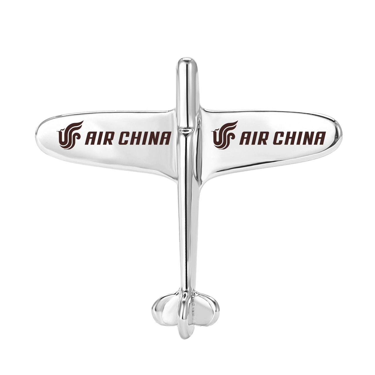 Air China Airlines Designed Airplane Shape Brooches