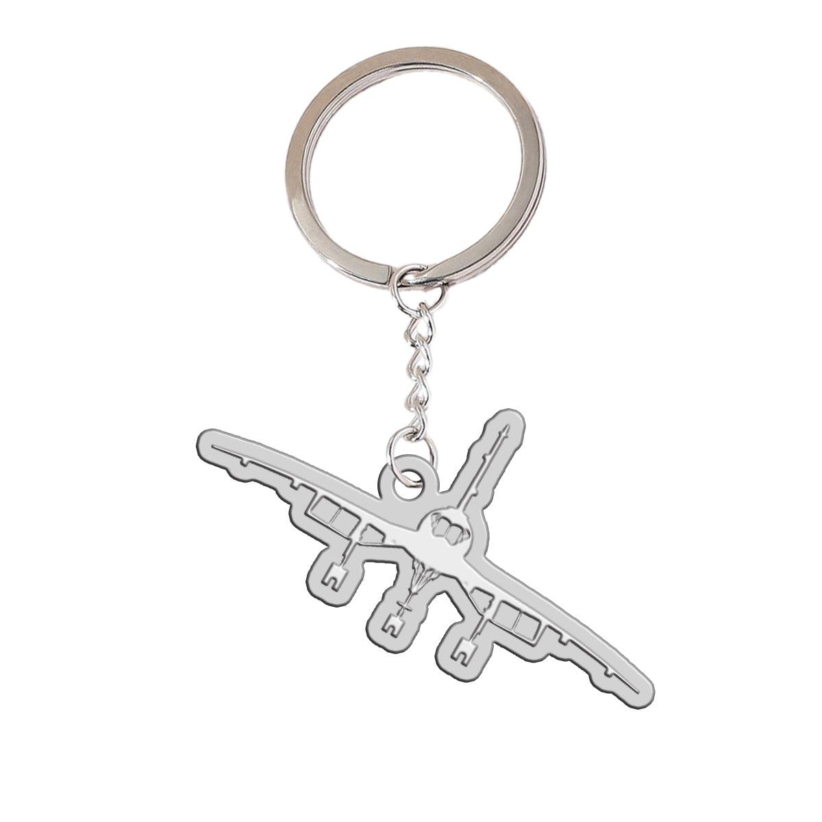 Concorde Silhouette Designed Hollow Key Chains