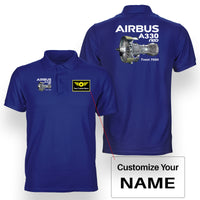 Thumbnail for Airbus A330neo & Trent 7000 Designed Double Side Polo T-Shirts