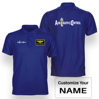 Thumbnail for Air Traffic Control Designed Double Side Polo T-Shirts
