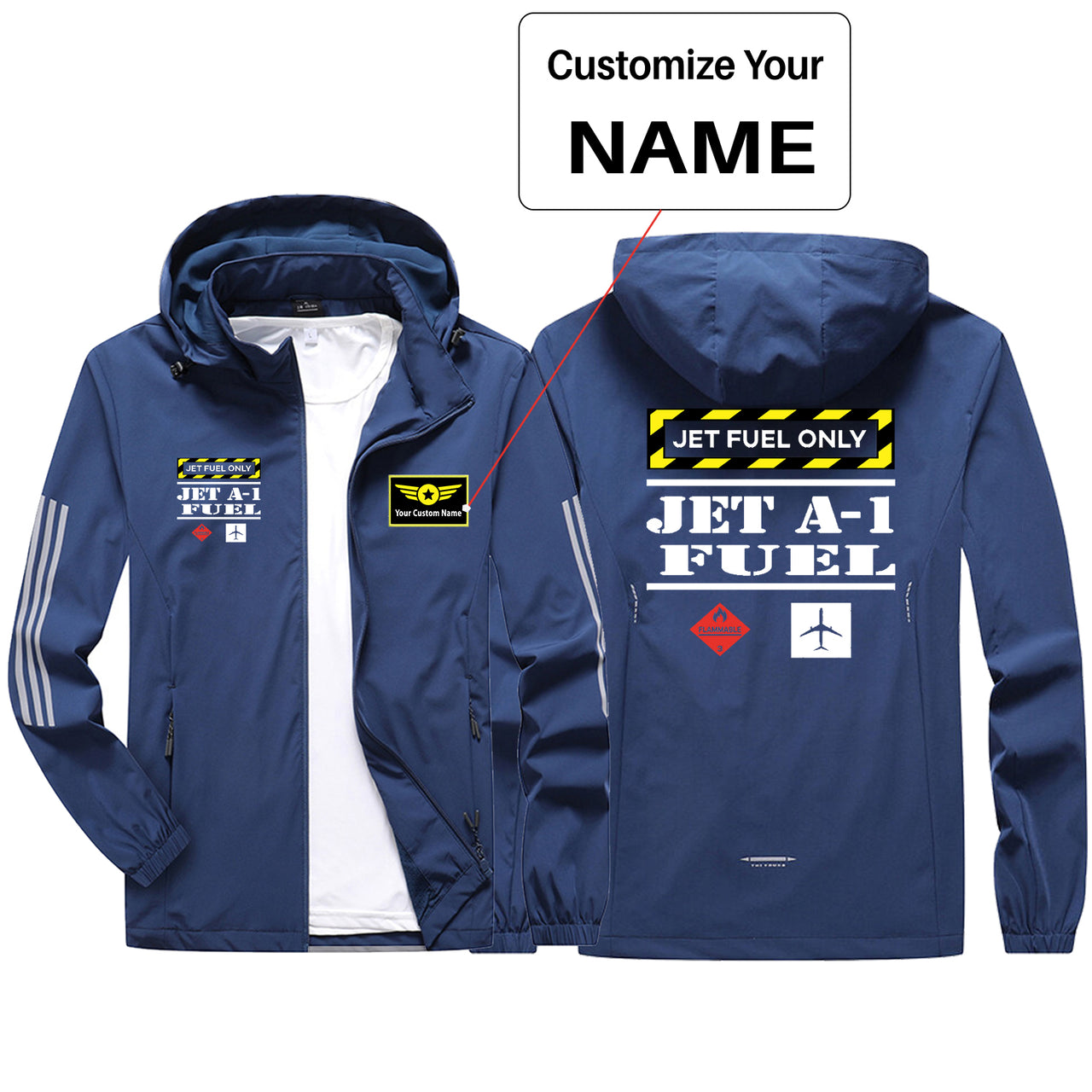 Jet Fuel Only Sport & Running Jackets