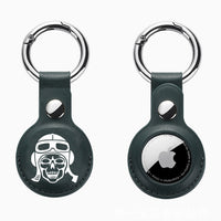 Thumbnail for Skeleton Pilot Design Airtags Leather Cases