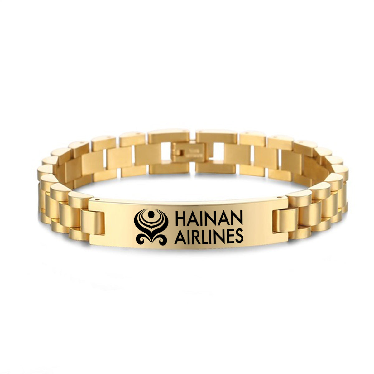 Hainan Airlines Designed Stainless Steel Chain Bracelets