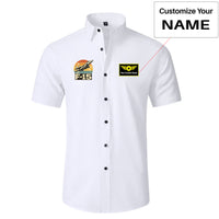 Thumbnail for Retro Fighter Jet F15 Designed Short Sleeve Shirts