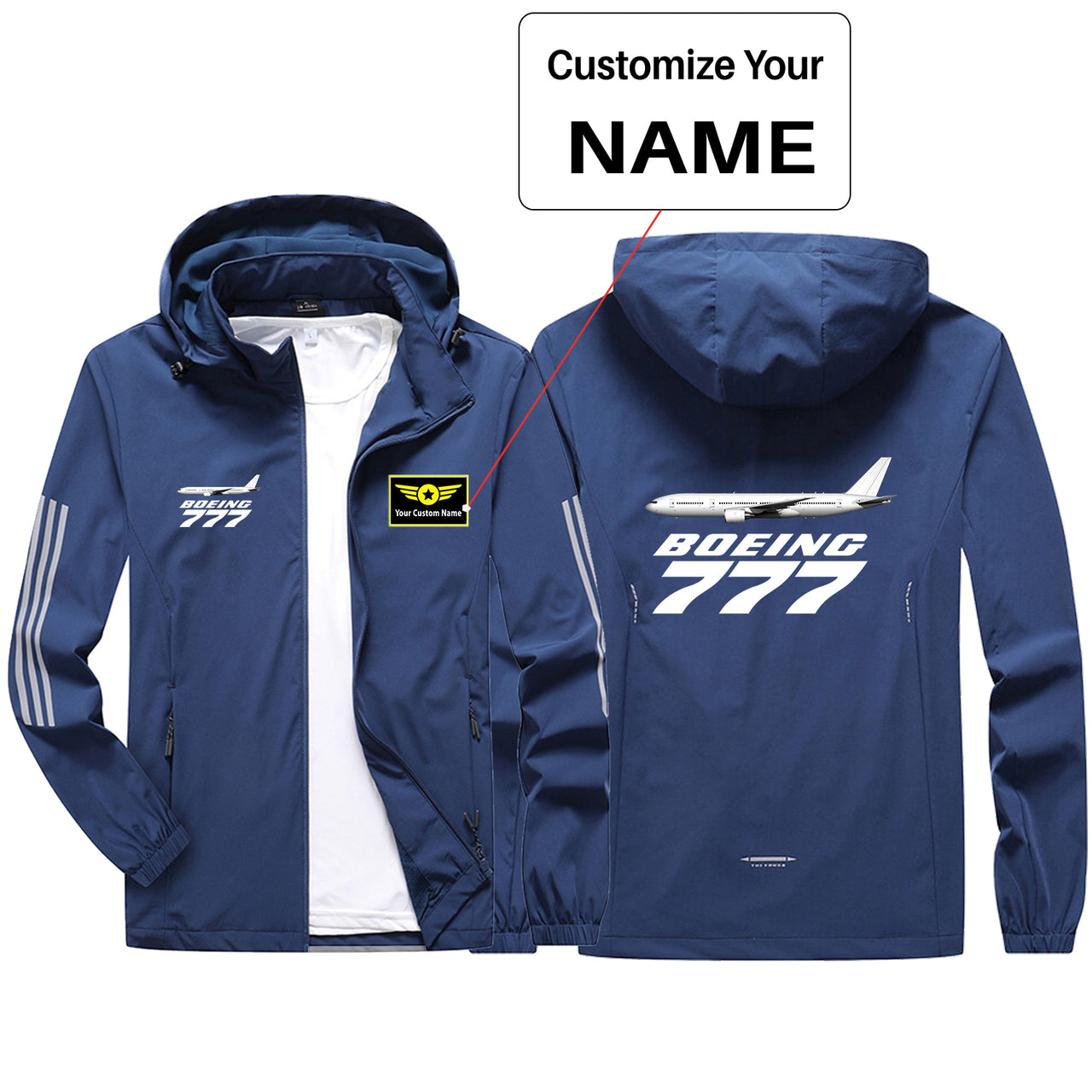 The Boeing 777 Sport & Running Jackets