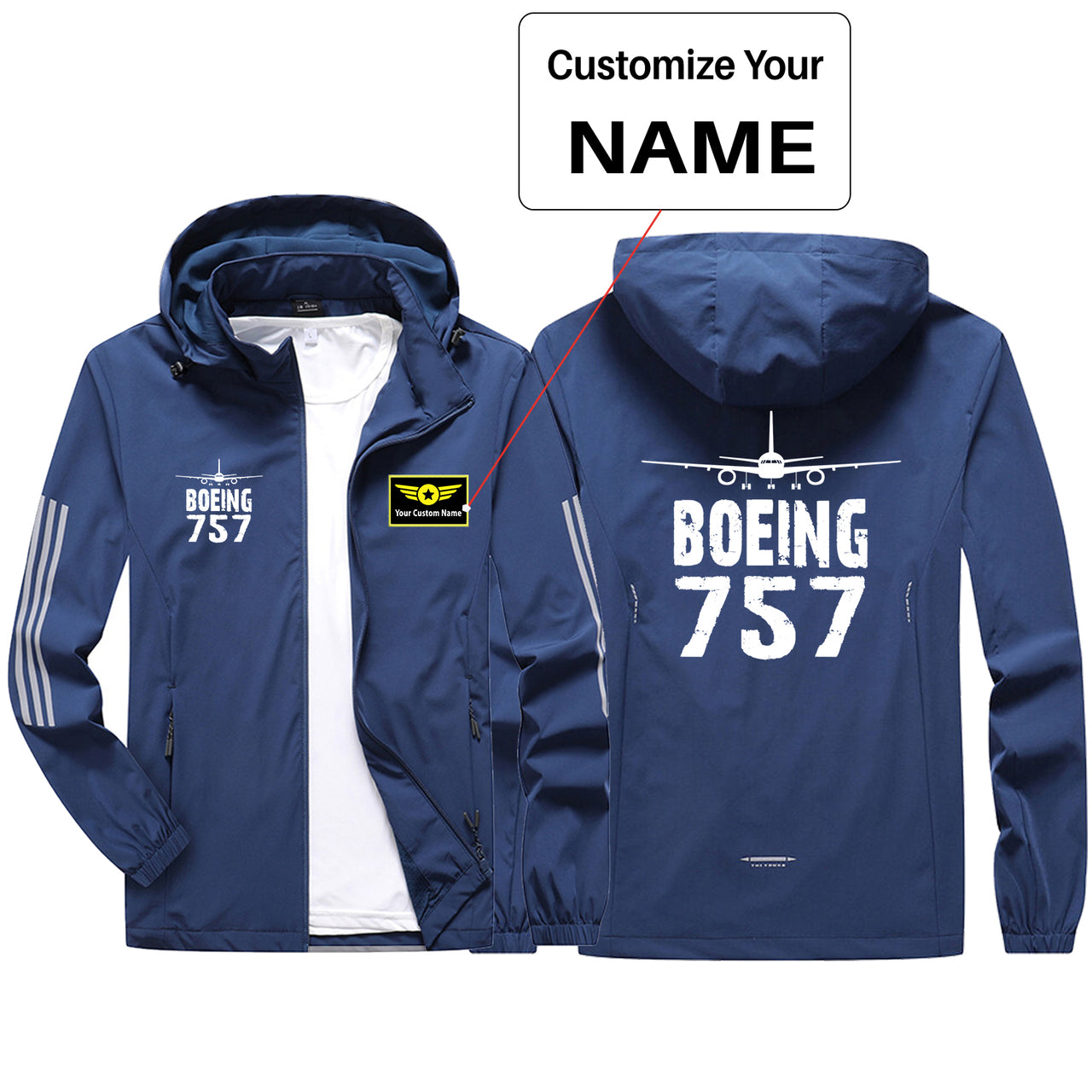 Boeing 757 & Plane Sport & Running Jackets