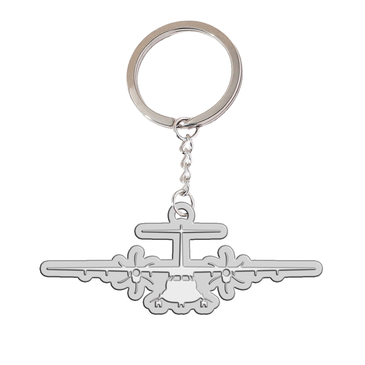 ATR-72 Silhouette Designed Hollow Key Chains