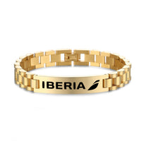 Thumbnail for Iberia Airlines Designed Stainless Steel Chain Bracelets